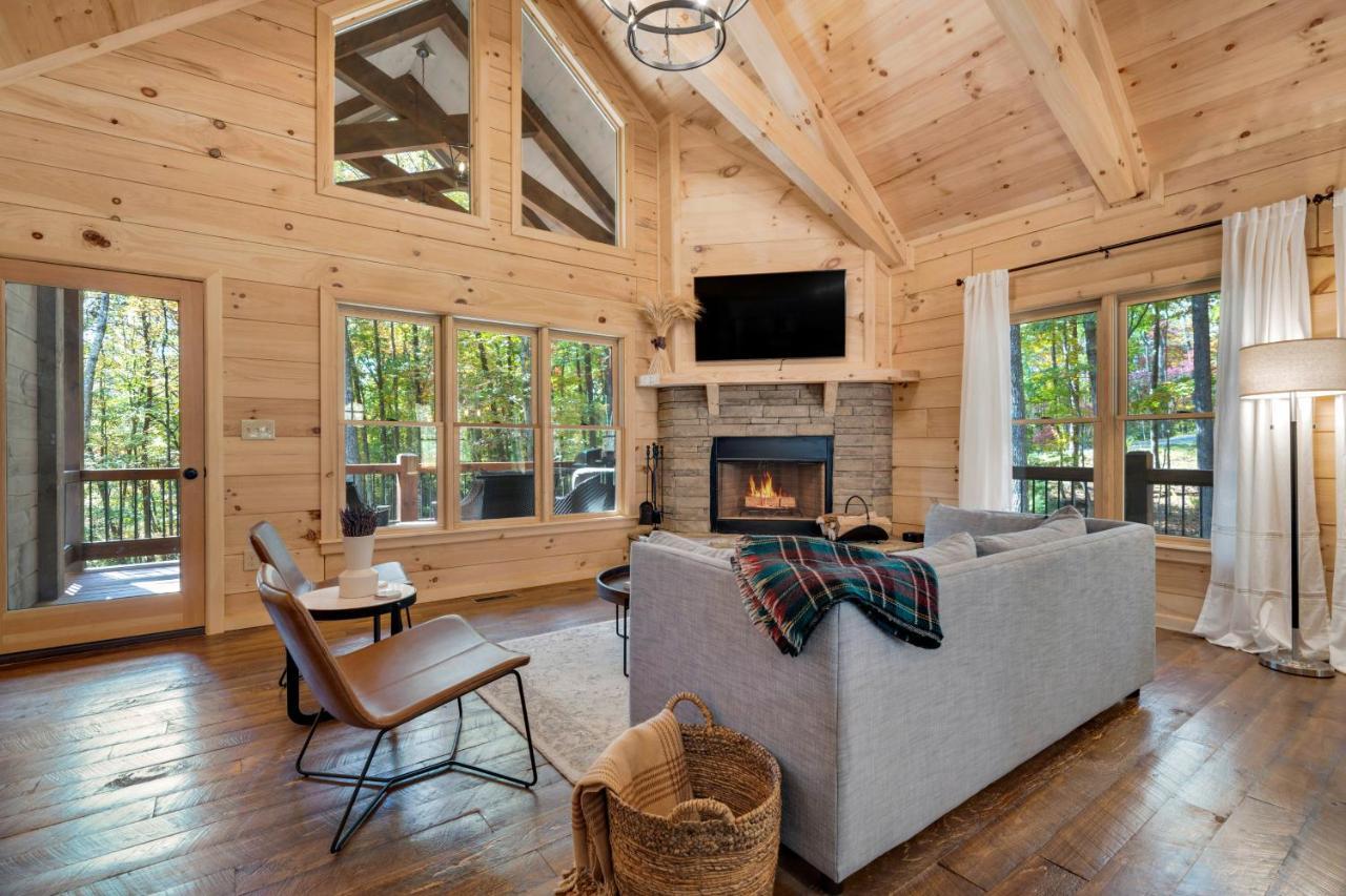 Haley Glen Villa Cherry Log Exterior foto